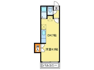 アラン札幌イーストの物件間取画像